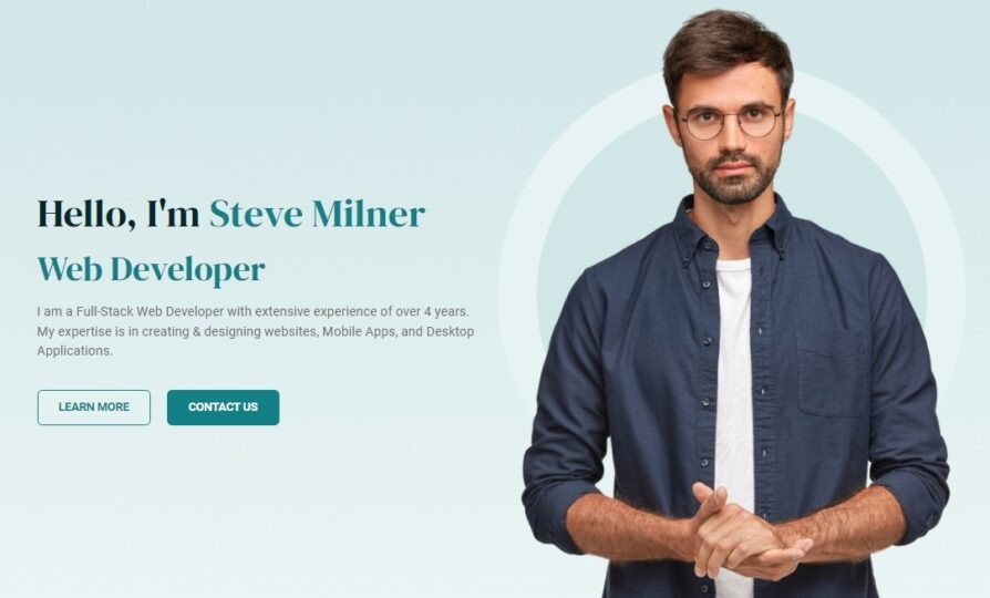Mydevfolio V2 - Web Developer Portfolio Template
