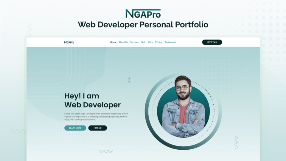 Texter V2 – Writer Portfolio Template | Responsive One Page Template