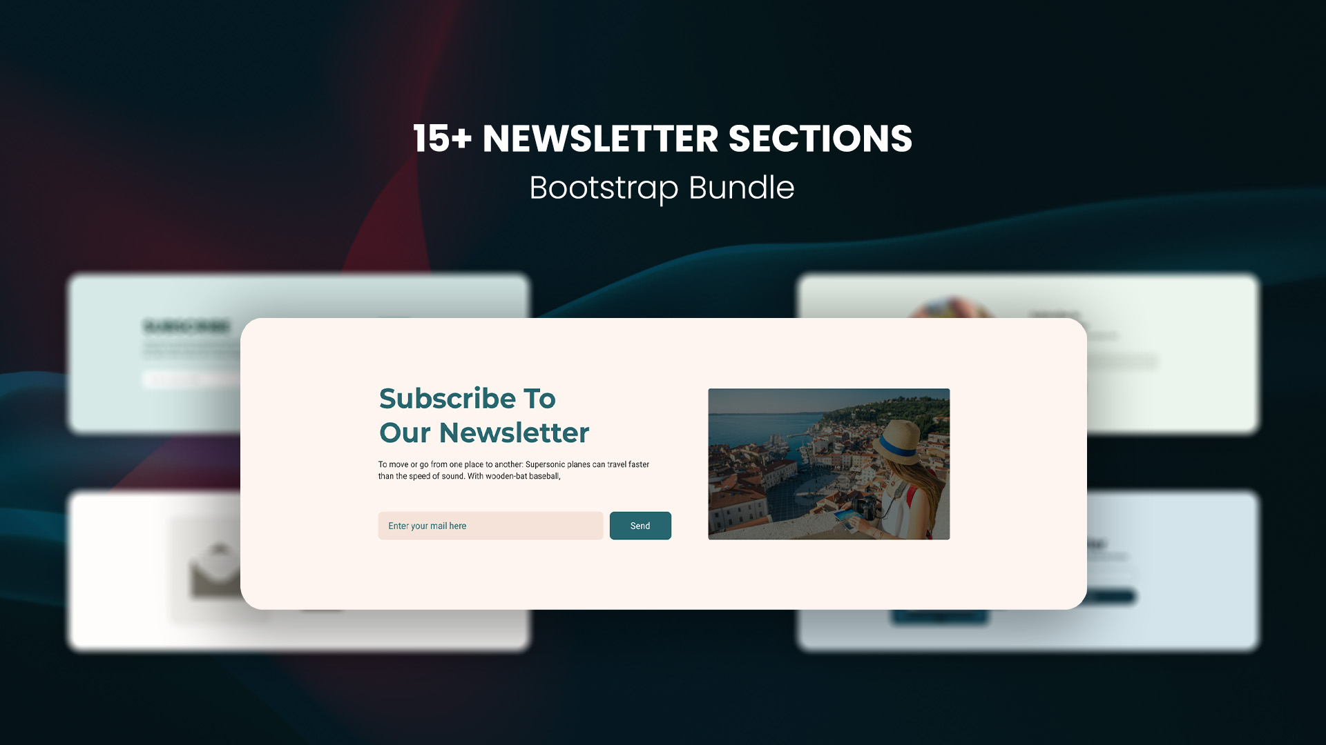 15+ Free Bootstrap Newsletter Templates for Your Business - DesignToCodes