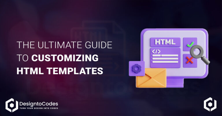 Customizing HTML Templates | DesignToCodes