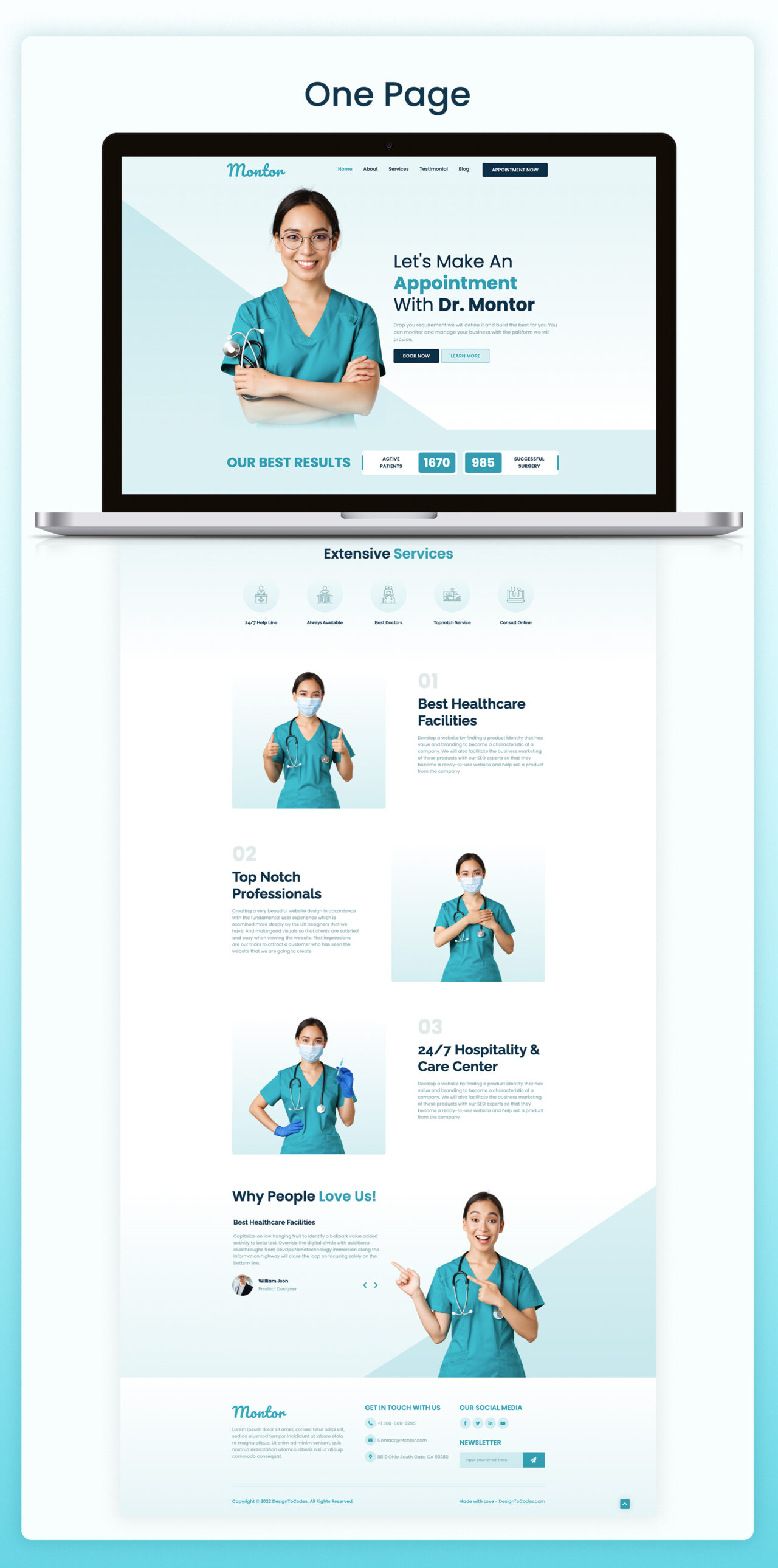 Montor-Medical-Figma-Personal-Portfolio-Template-Asset-5 | DesignToCodes