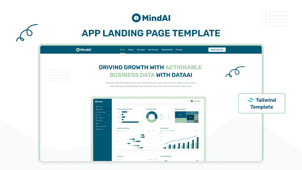 MindAI-Premium-Tailwind-App-Landing-Page-Template | DesignToCodes