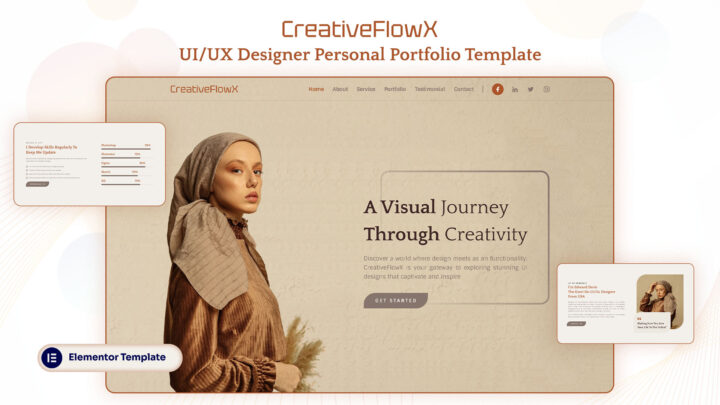 CreativeFlowX–Onepage-Portfolio-Template-for-UI-UX-Designers | DesignToCodes