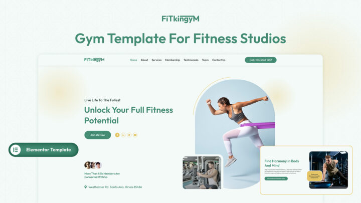 FitKinGym–Premium-Gym-Elementor-Template-for-Fitness-Studios | DesignToCodes