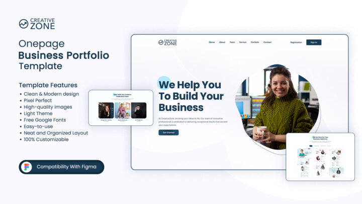 CreativeZone-Best-Figma-Template-for-Creative-Agencies-Thumbnail | DesignToCodes