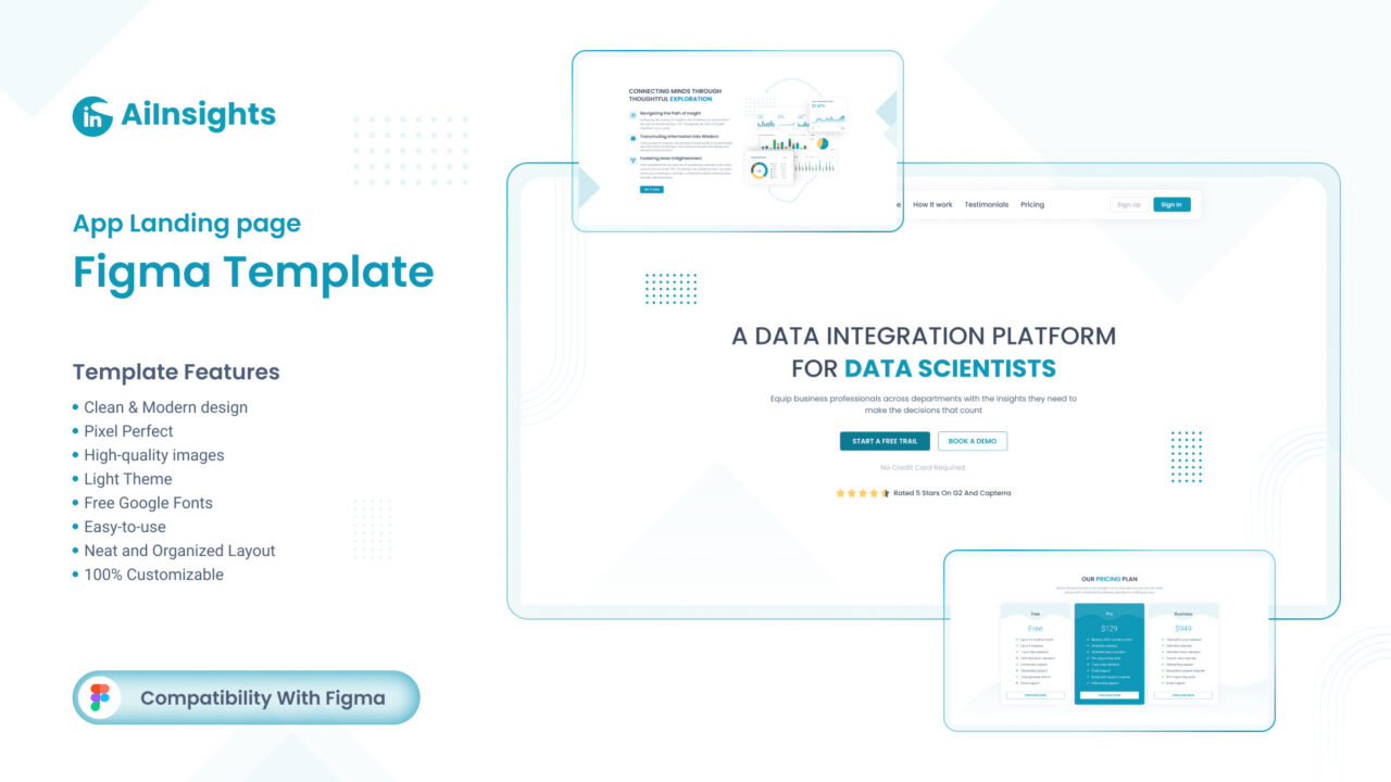 AiInsights-Premium-App-Landing-Page-Figma-Template-Thumbnail | DesignToCodes