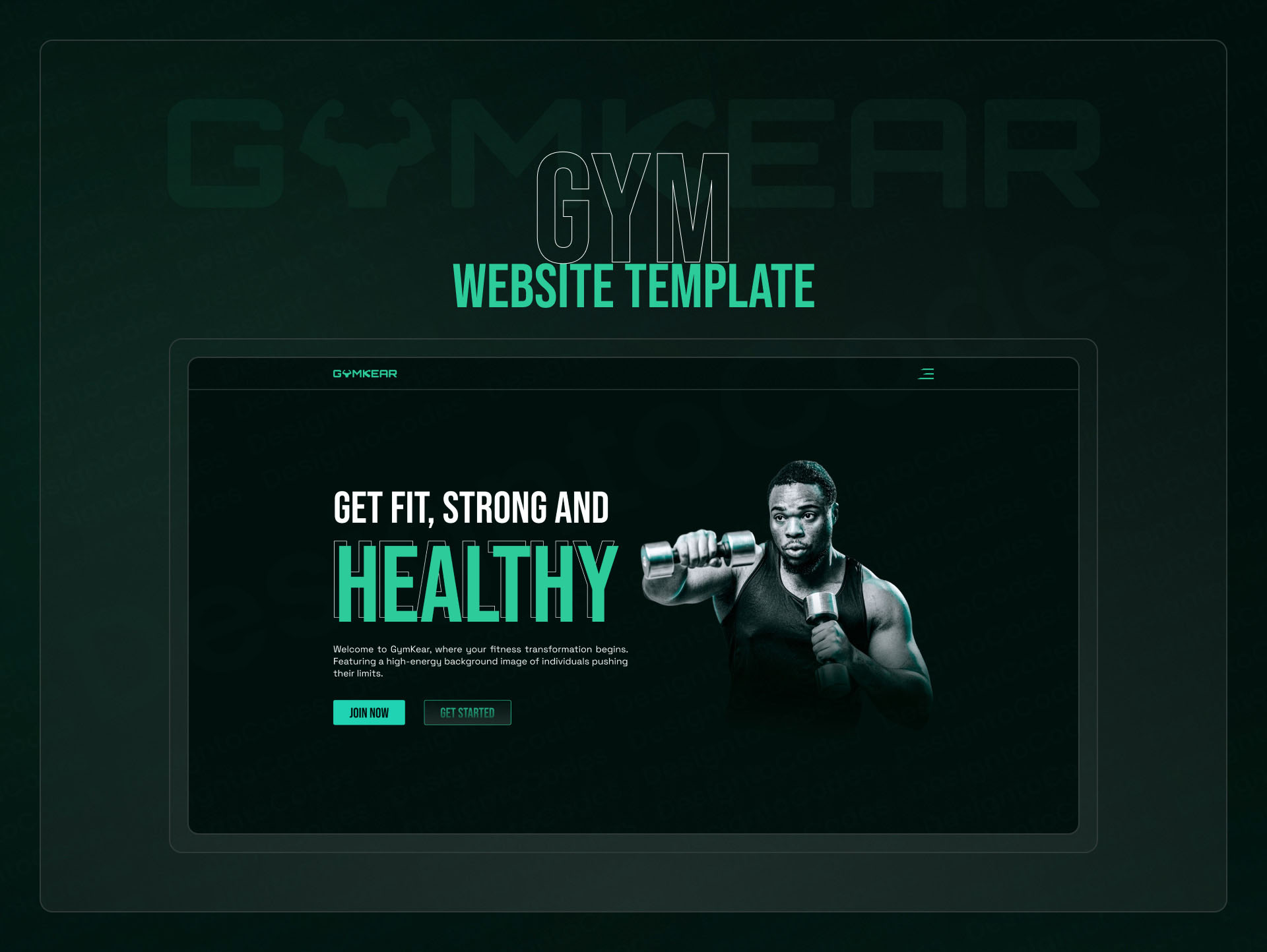 Gymkear – Professional Framer Template for Gym Websites