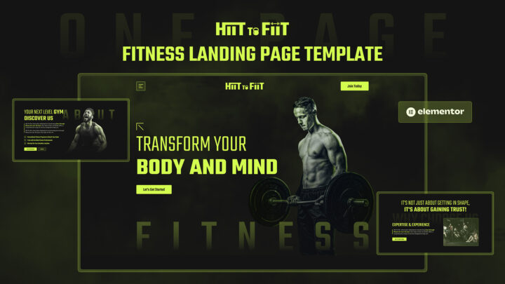 HiitToFiit-OnePage-Fitness-Elementor-Website-Template-thumbnail | DesignToCodes