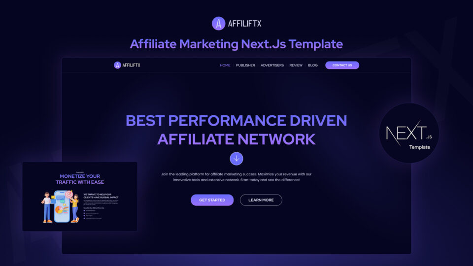 AffiLiftx - Next.js Optimized Affiliate Marketing Website Template ...
