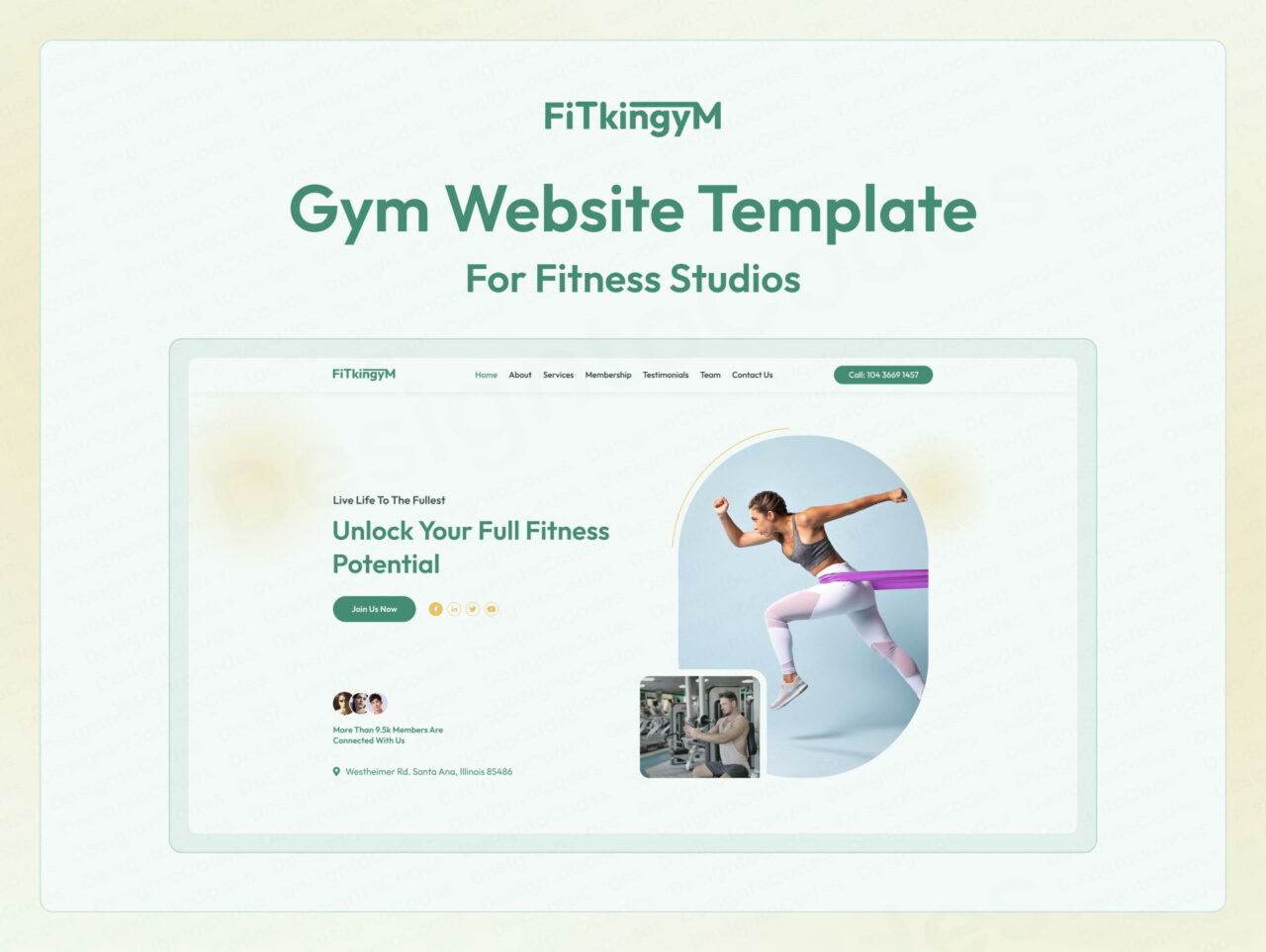 FitKinGym-Best-Fitness-and-Gym-Framer-Template-Asset-1.1 | DesignToCodes