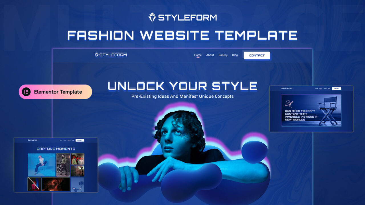 Styleform-Fashion-Website-Elementor-Template | DesignToCodes