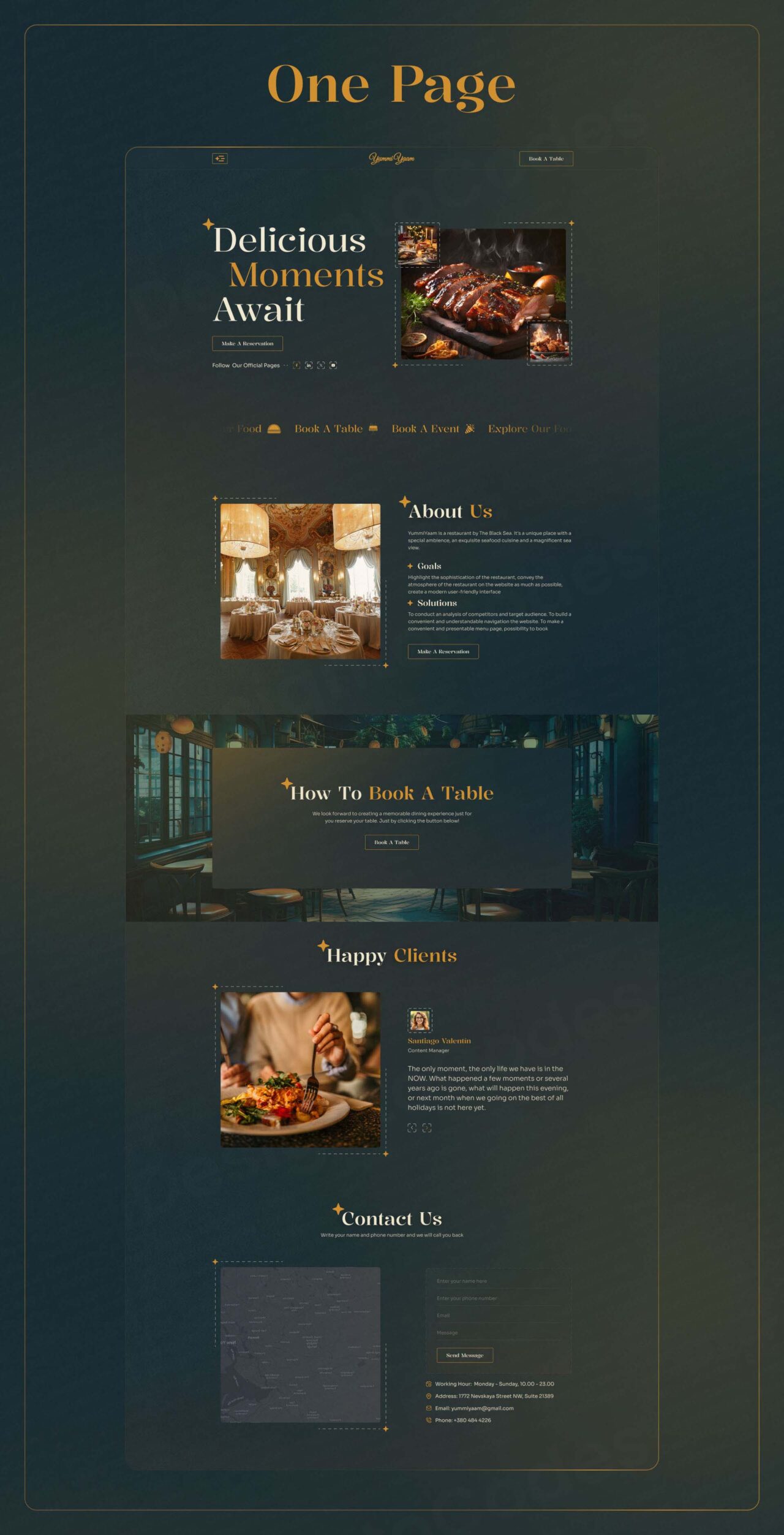YummiYaam-Premium-Restaurant-Figma-website-Template | DesignToCodes