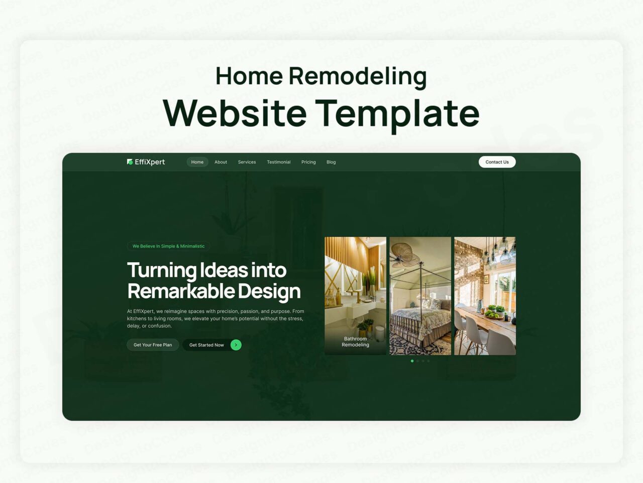 EffiXpert-Home-Remodelling-Website-Template-for-Framer | DesignToCodes