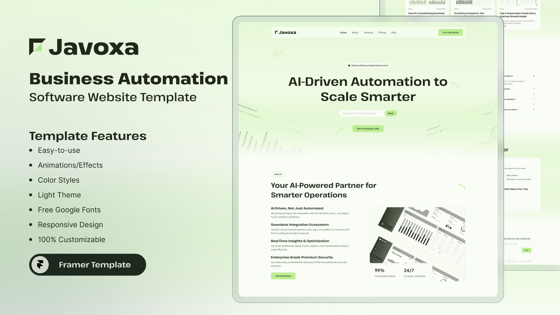 Javoxa-Premium-Business-Automation-Framer-Template-Thumbnail | DesignToCodes