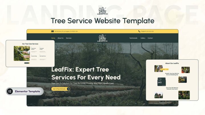 Leaffix-Premium-Tree-Service-Elementor-Website-Template-Thumbnail | DesignToCodes