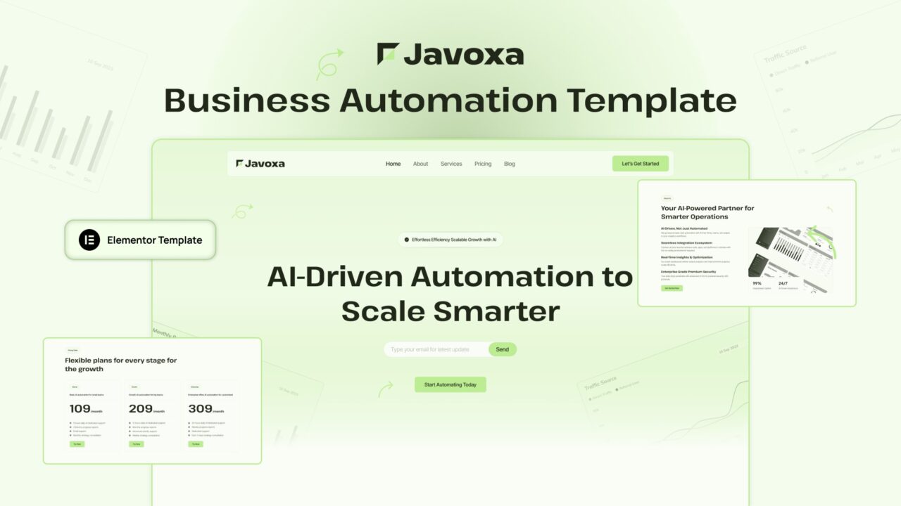 Javoxa-Business-Automation-Elementor-Website-Template-Thumbnail | DesignToCodes
