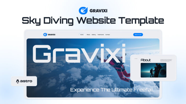 Gravixi-Skydiving-Astro-Template-for-Adventure-Sports-Thumbnail | DesignToCodes