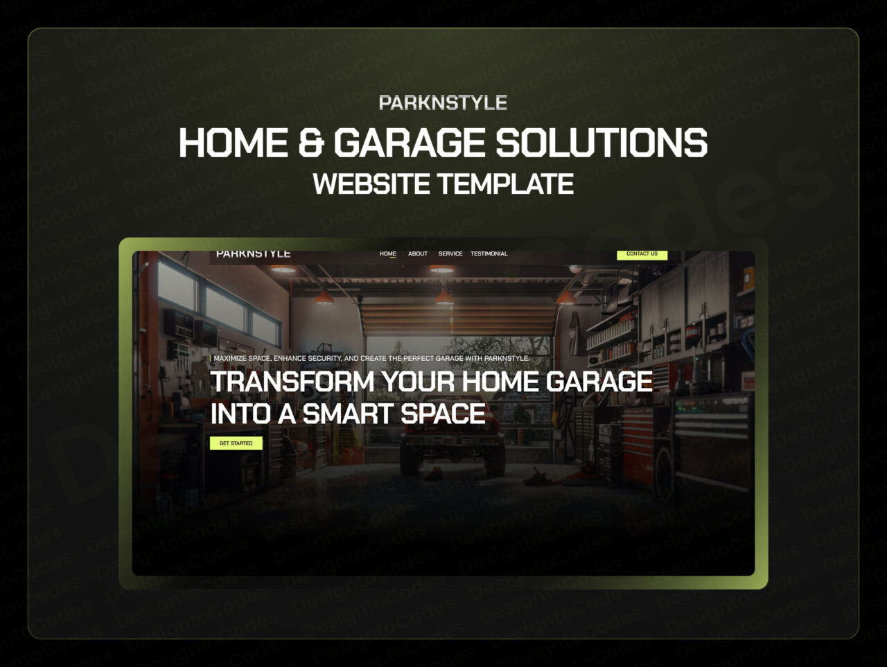 ParkNStyle-Framer-Template-for-Home-Garage-Solutions | DesignToCodes