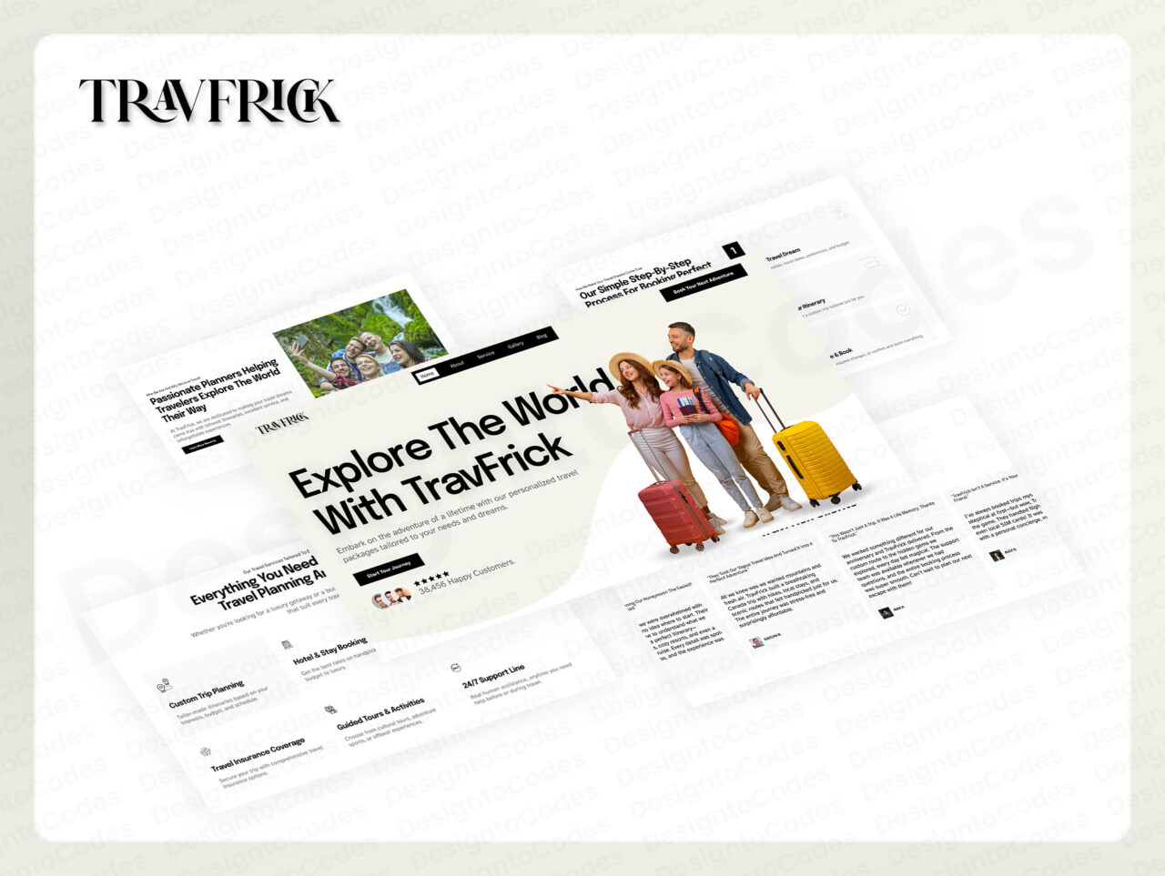 Travfrick-Premium-Travel-Agency-Website-Framer-Template | DesignToCodes