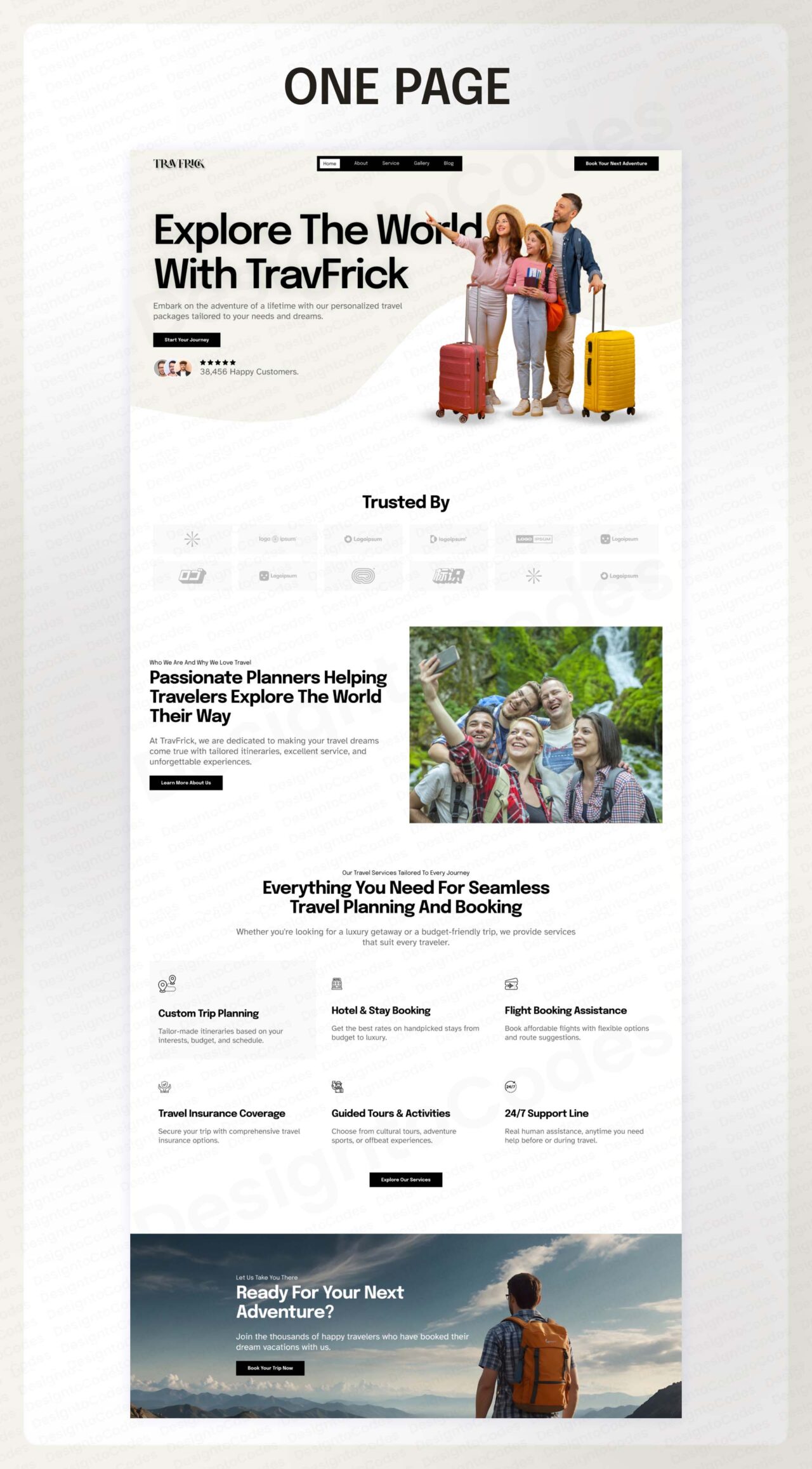 Travfrick-Premium-Travel-Agency-Website-Framer-Template | DesignToCodes
