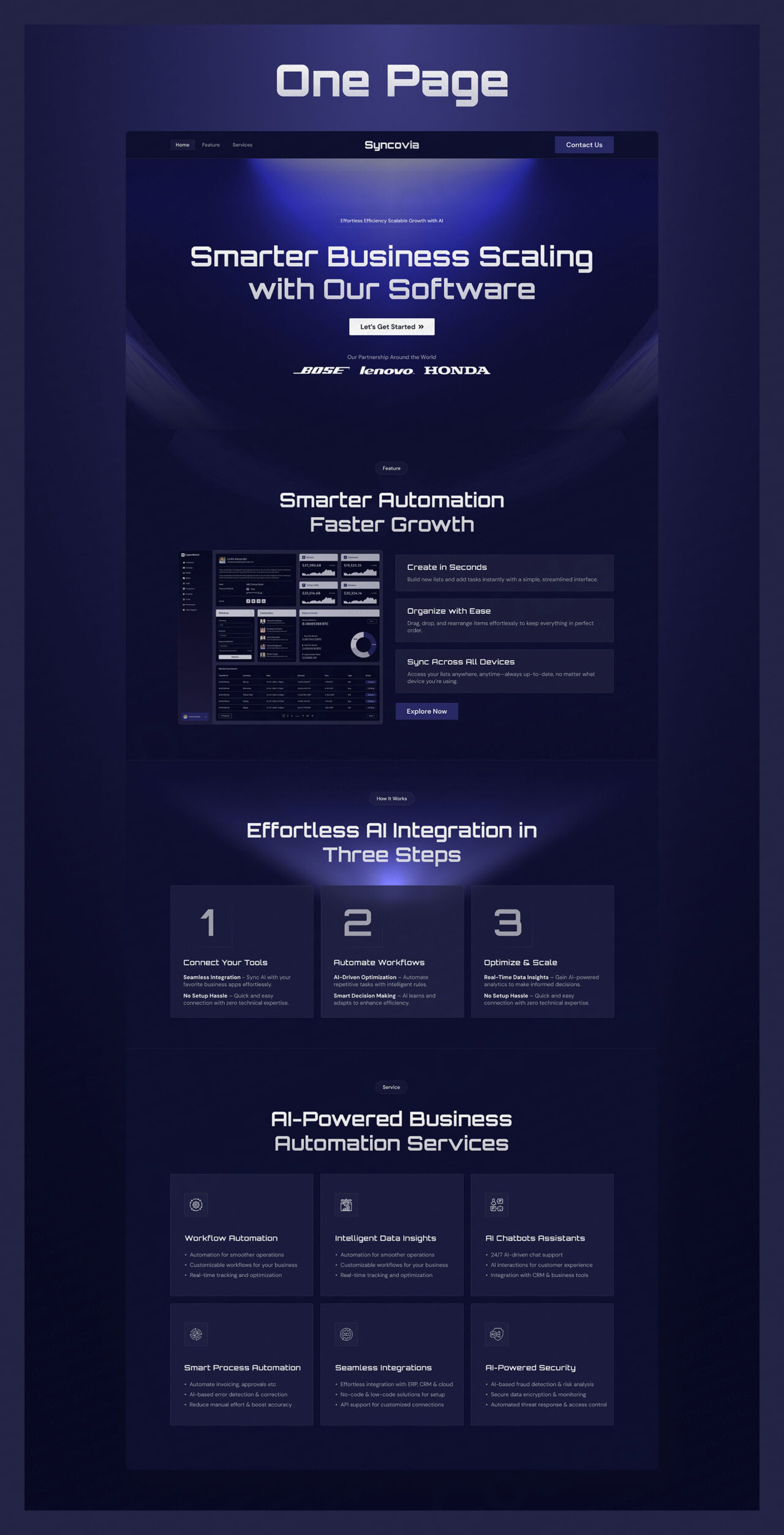 Syncovia-Framer-Template-for-Business-Automation-Website | DesignToCodes