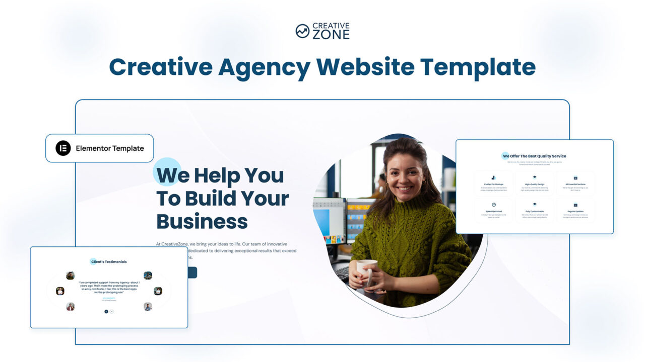CreativeZone-Creative-Agency-Elementor-Template-Thumbnail | DesignToCodes