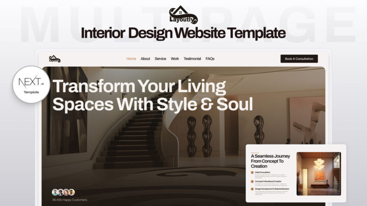 Layoutly-Home-Interior-Nextjs-Template-Thumbnail | DesignToCodes