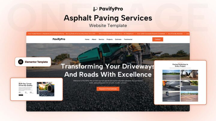 PavifyPro-Asphalt-Paving-Elementor-Template-Thumbnail | DesignToCodes
