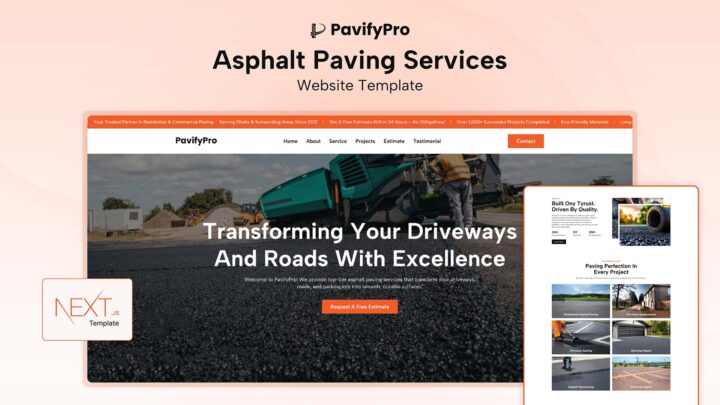 PavifyPro-Asphalt-Paving-Nextjs-Template | DesignToCodes