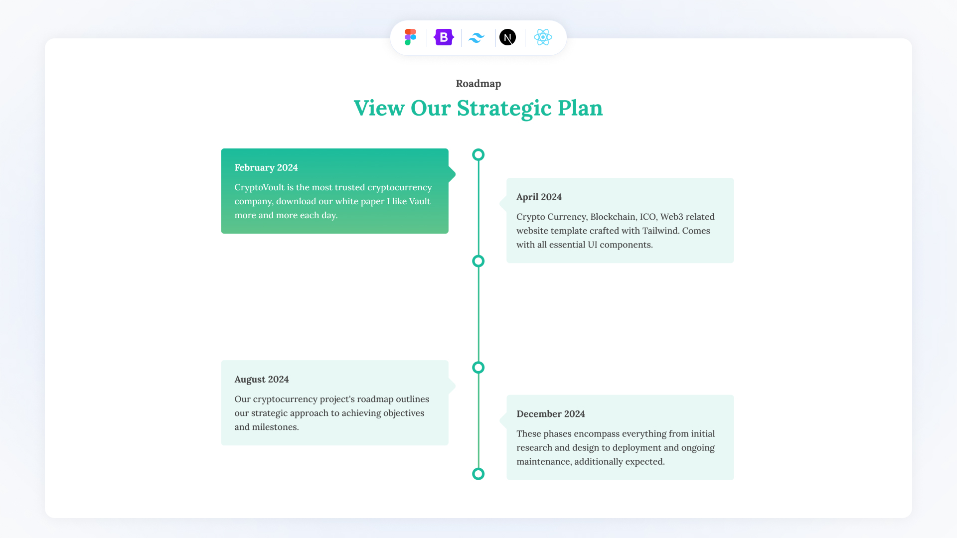 Steps Section Figma Style 8 - DesignToCodes