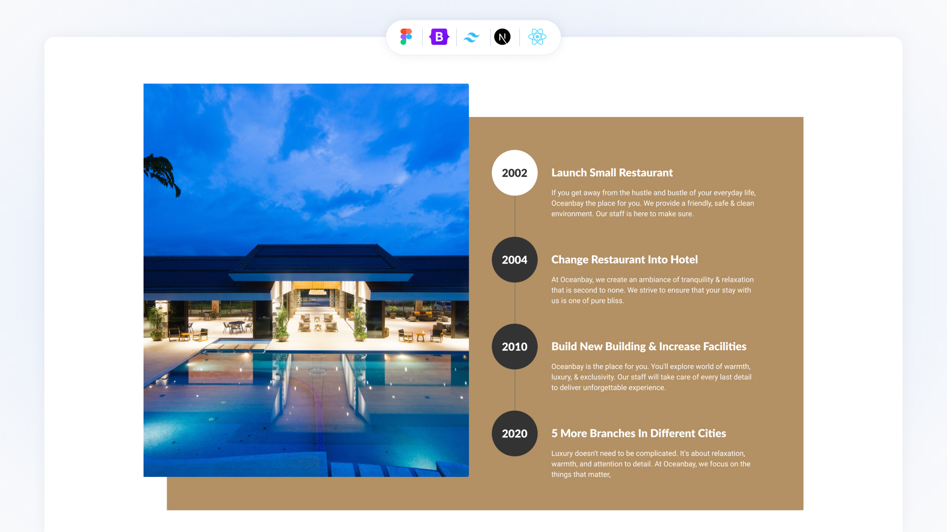 Steps Section Figma Style 11 - DesignToCodes