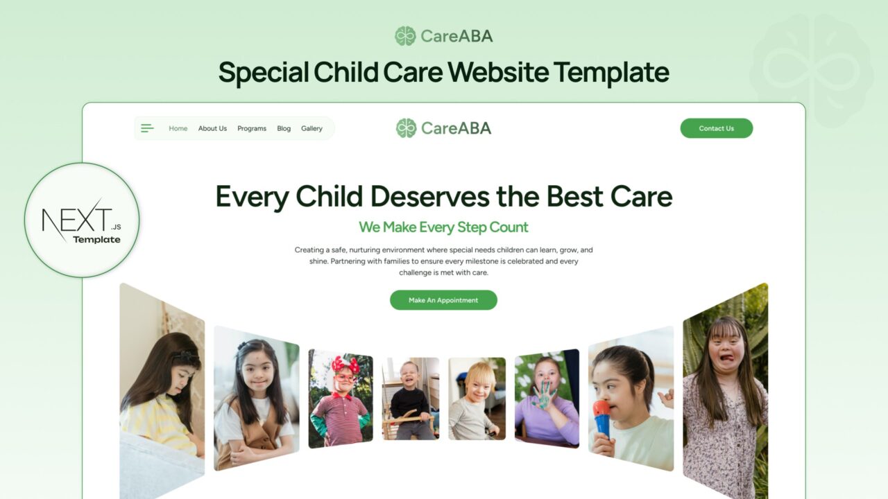CareAB-Special-Child-Care-Multipage-Nextjs-Template | DesignToCodes