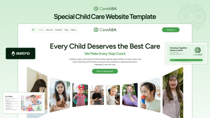 CareABA-Special-Child-Care-Astro-Template-Thumbnail | DesignToCodes