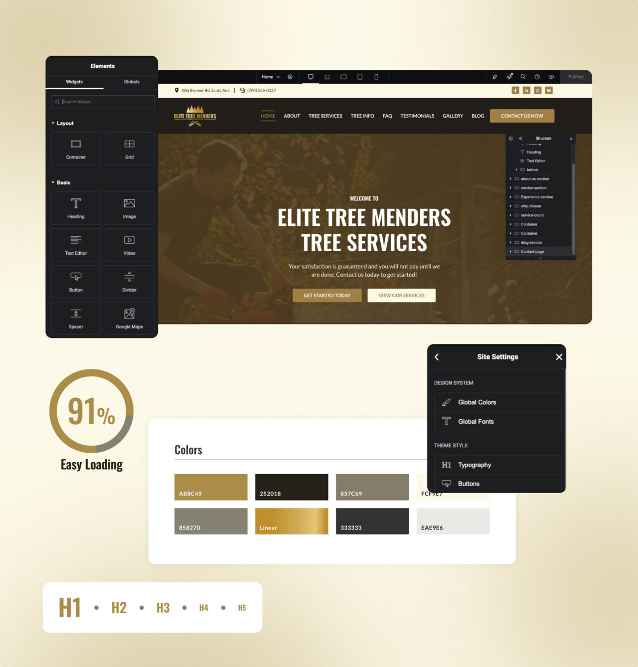 Elite-Tree-Menders-Tree-Service-Elementor-Theme | DesignToCodes