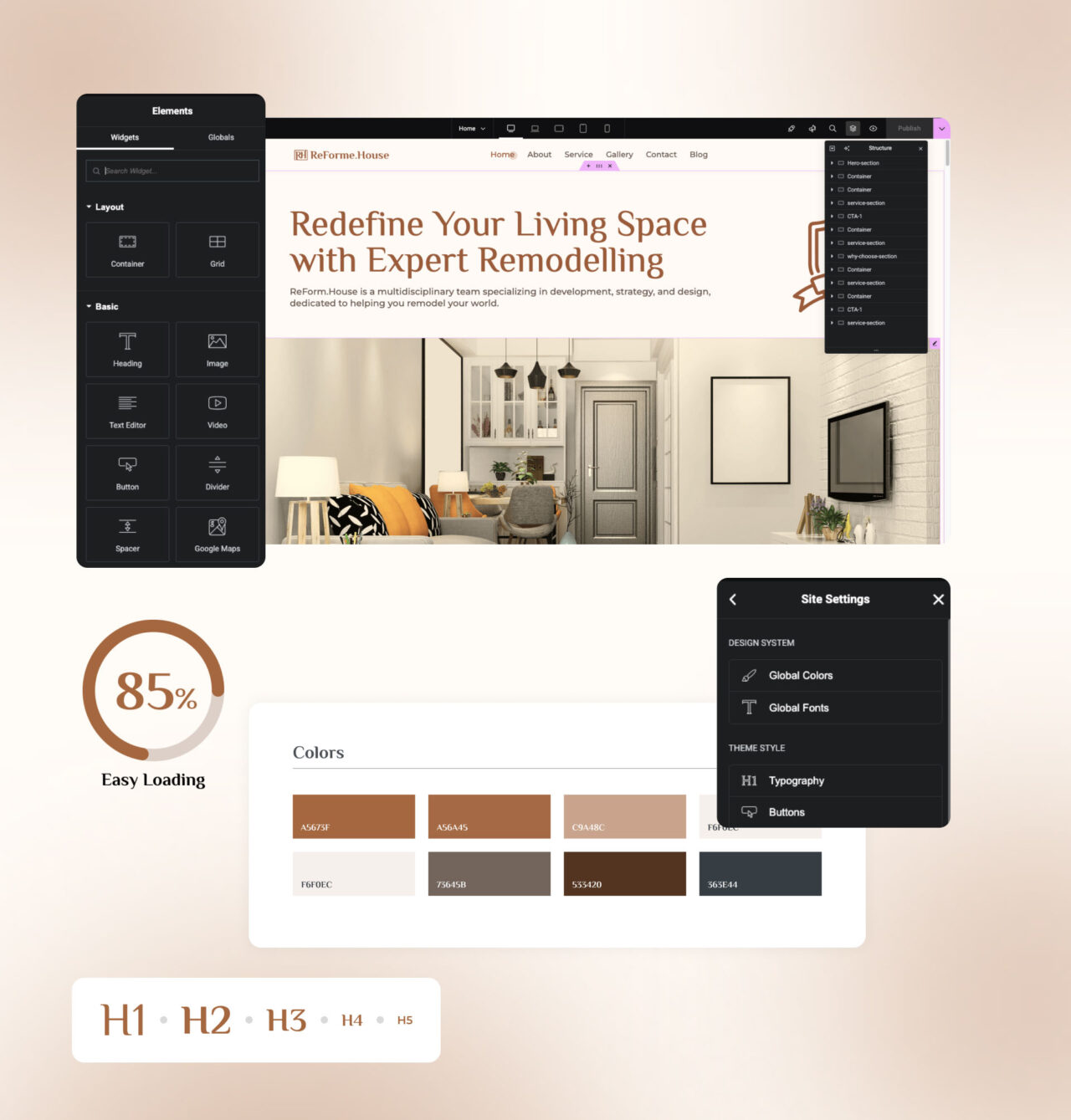 ReForme.house-Home-Remodeling-Elementor-Theme | DesignToCodes