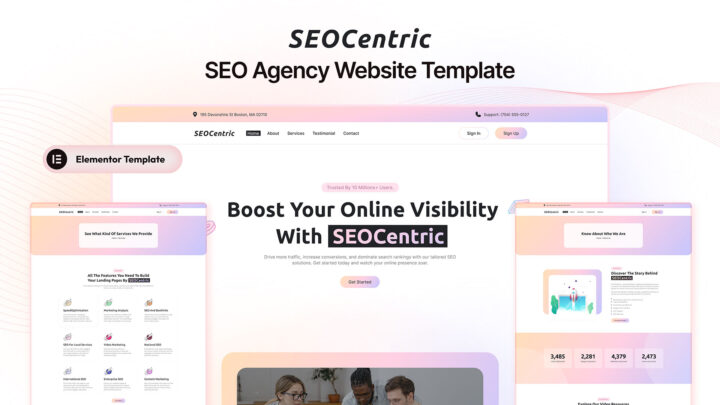 Seocentric-SEO-Expert-OnePage-Elementor-Template | DesignToCodes