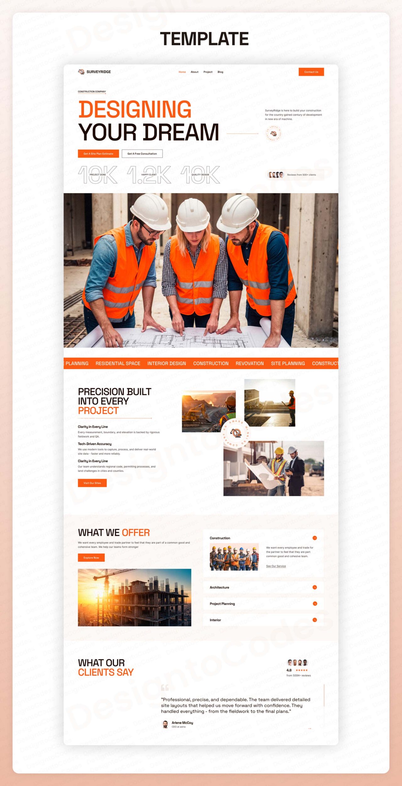 SurveyRidge-Property-Surveyors-Framer-Template | DesignToCodes