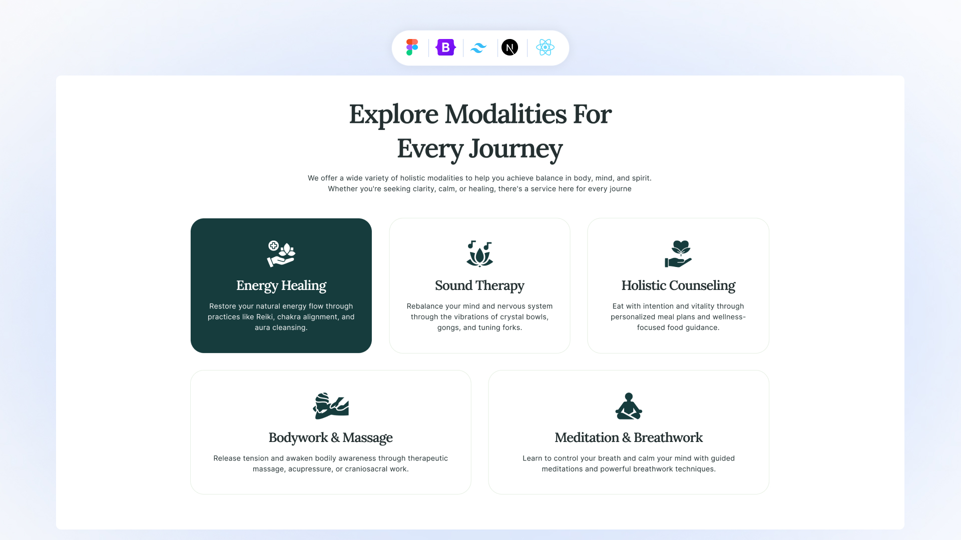 Service Section Bootstrap Style 24