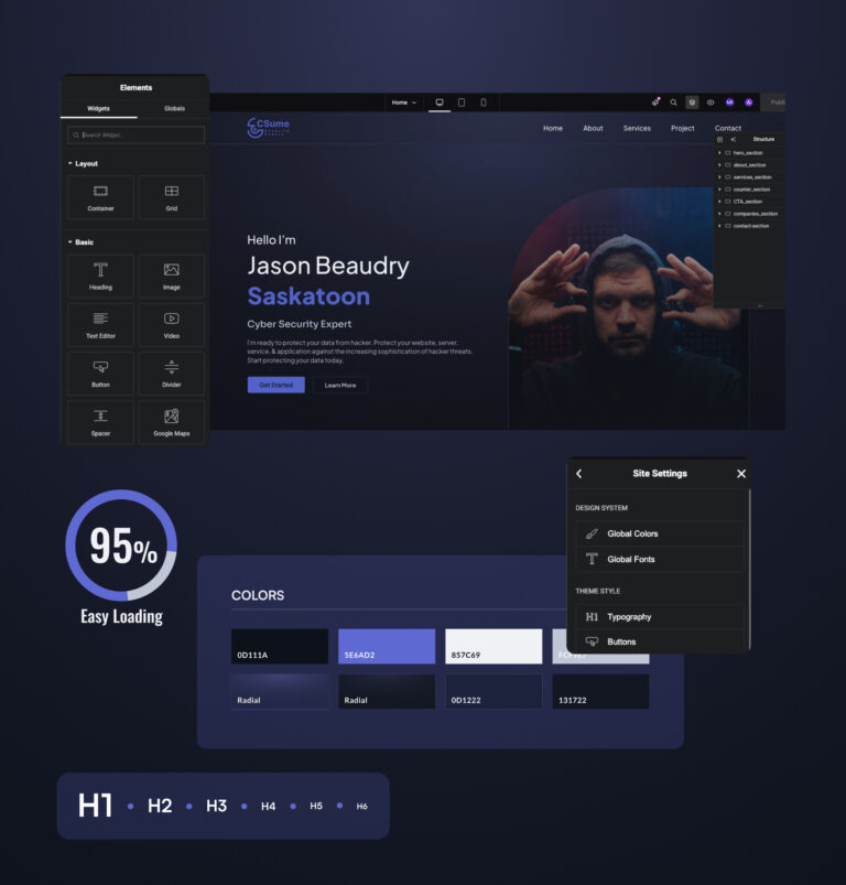 Csume V3 - IT Protection & Cyber Security Elementor Theme
