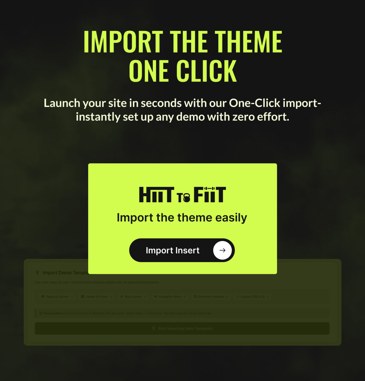 HiitToFiit-OnePage-Fitness-Elementor-Theme | DesignToCodes