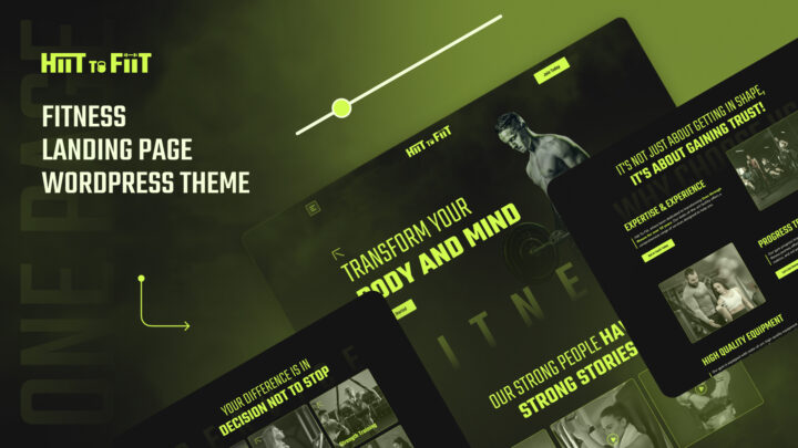 HiitToFiit-OnePage-Fitness-Elementor-Theme-Thumbnail | DesignToCodes
