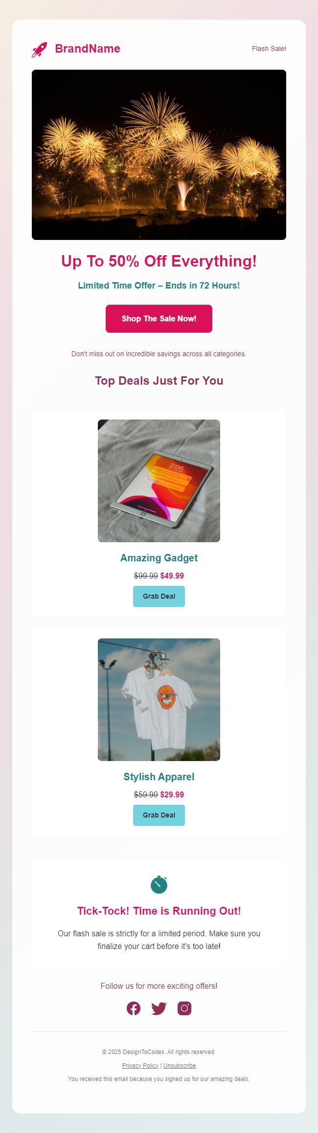 Thumbnail-Flash-Sale-Style-New-52 | DesignToCodes