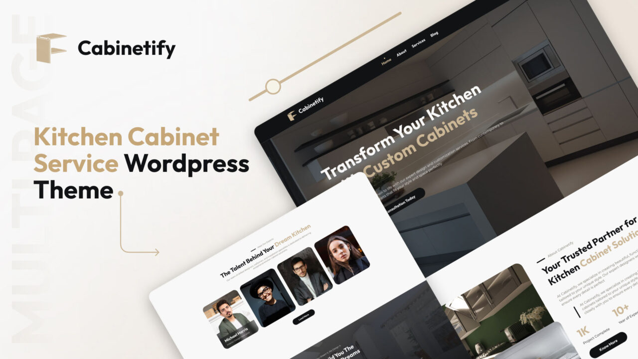 Cabinetify-Kitchen-Cabinet-Elementor-Theme-Template-Pro-Thumbnail | DesignToCodes