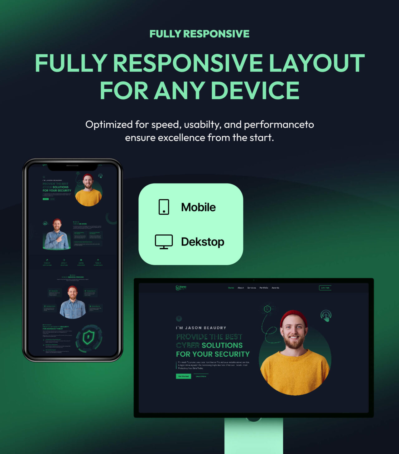 Csume-V2-Cyber-Security-Expert-Portfolio-WordPress-Theme | DesignToCodes