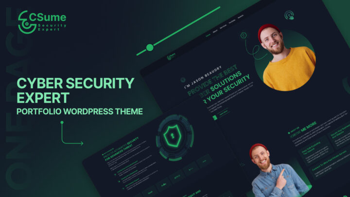 Csume-V2-Cyber-Security-Expert-Portfolio-WordPress-Theme-Thumbnail | DesignToCodes