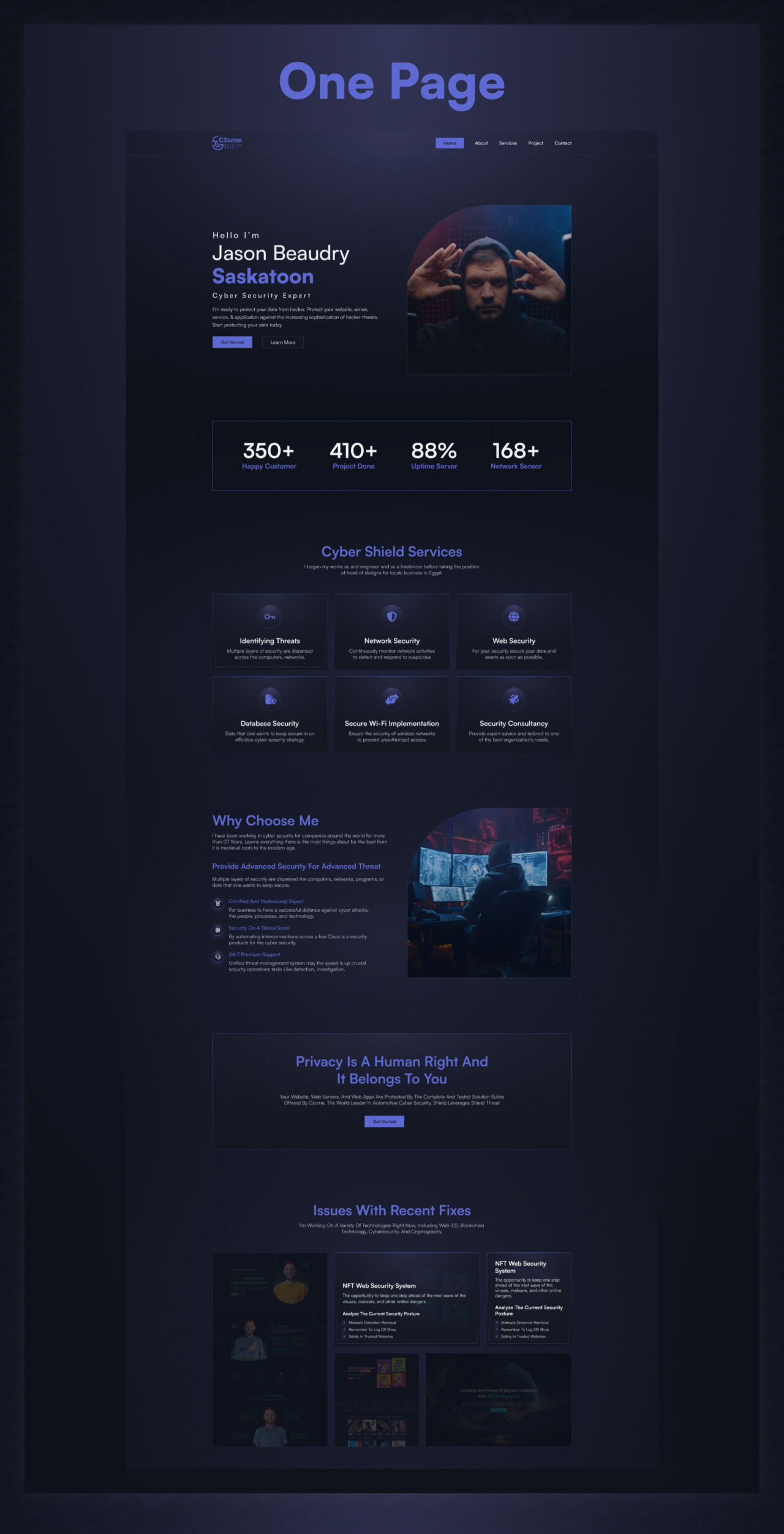 Csume-v3-Framer-Cyber-Security-Template-Expert-Portfolio | DesignToCodes