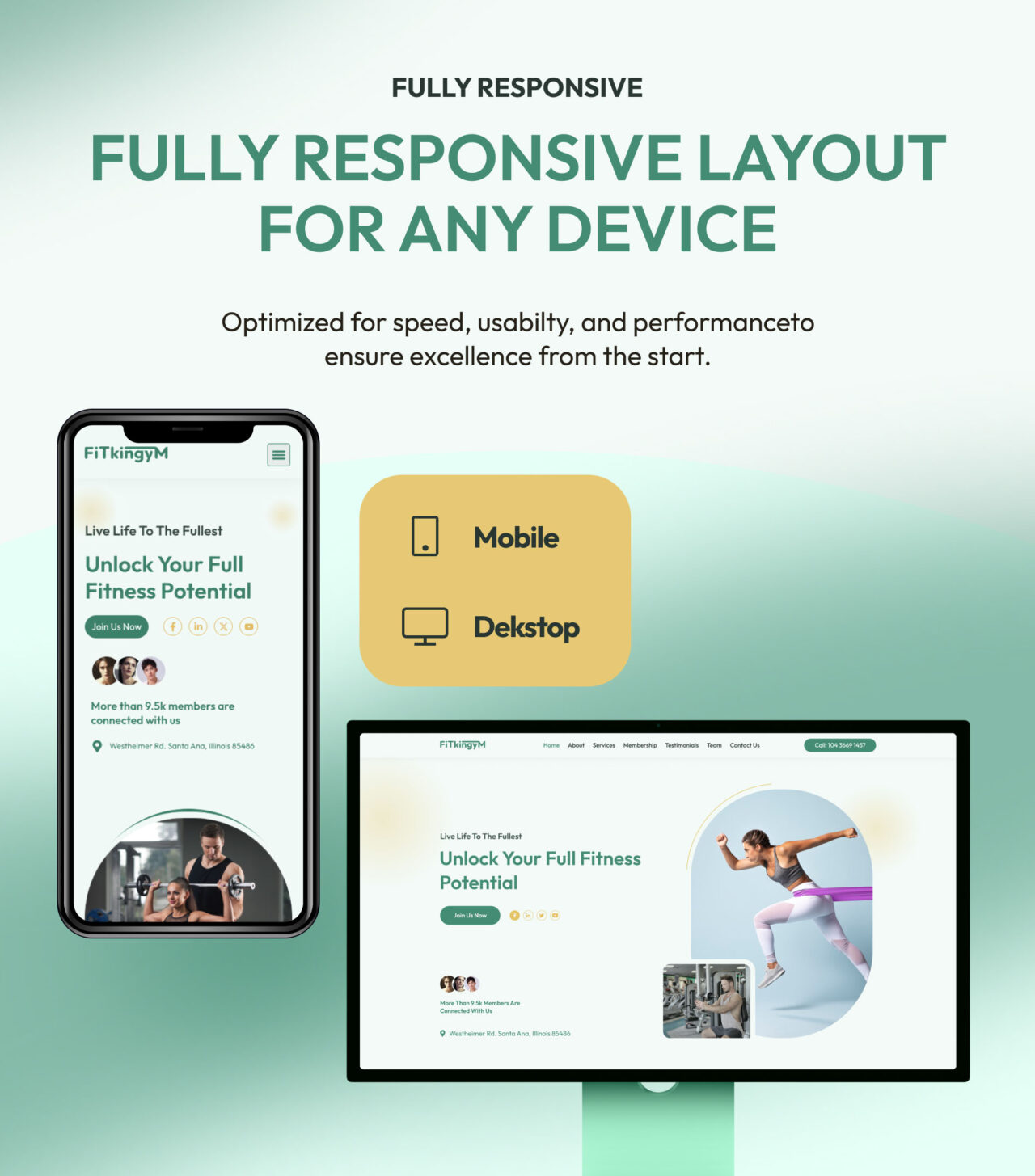 FitKinGym-Gym-Elementor-Theme-Template-Modern-Studio | DesignToCodes