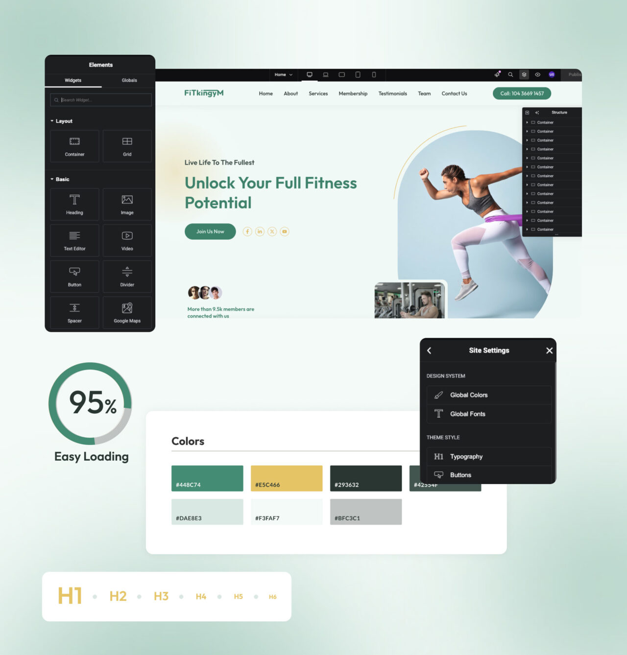 FitKinGym-Gym-Elementor-Theme-Template-Modern-Studio | DesignToCodes