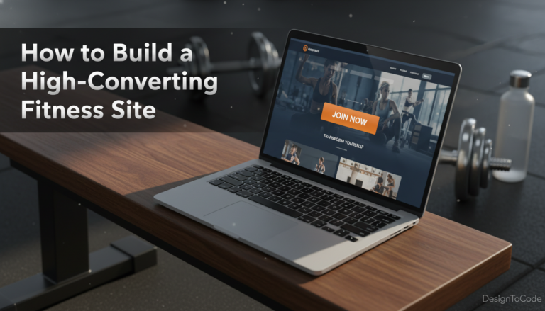 Gym Website Template