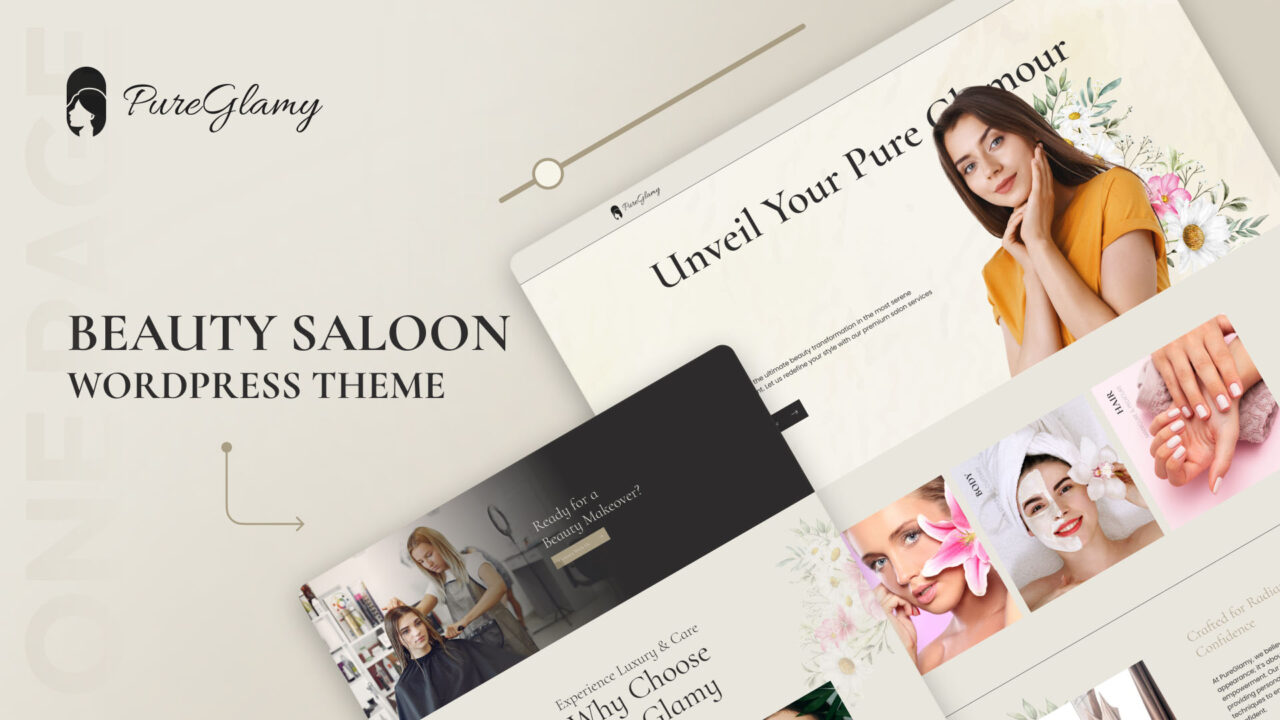 PureGlamy-Beauty-Salon-WordPress-Theme-Thumbnail | DesignToCodes